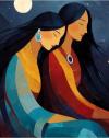 2 women