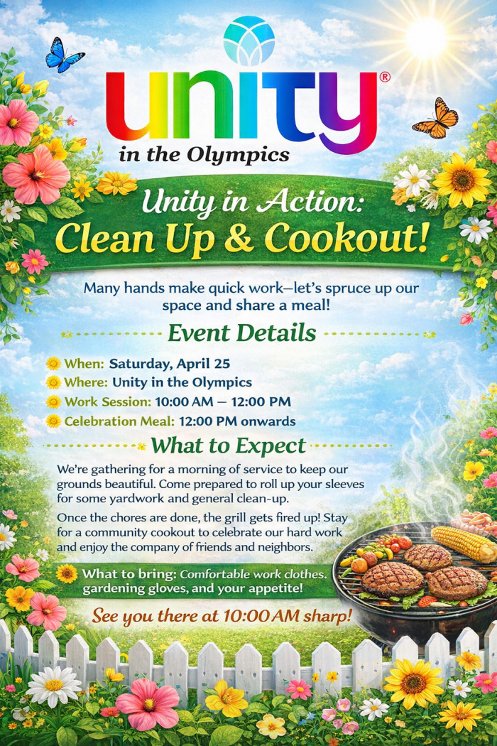 Clean up and cook out